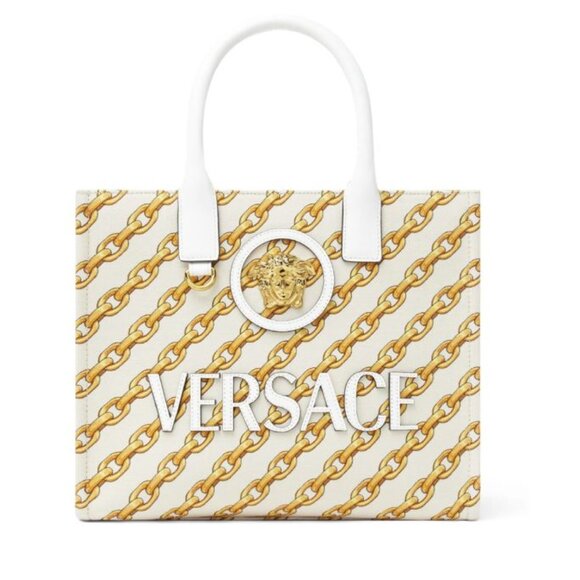 Authentic Versace Medusa Canvas Large Tote Bag – Brand New with Tags & Dust Bag - Picture 1 of 15